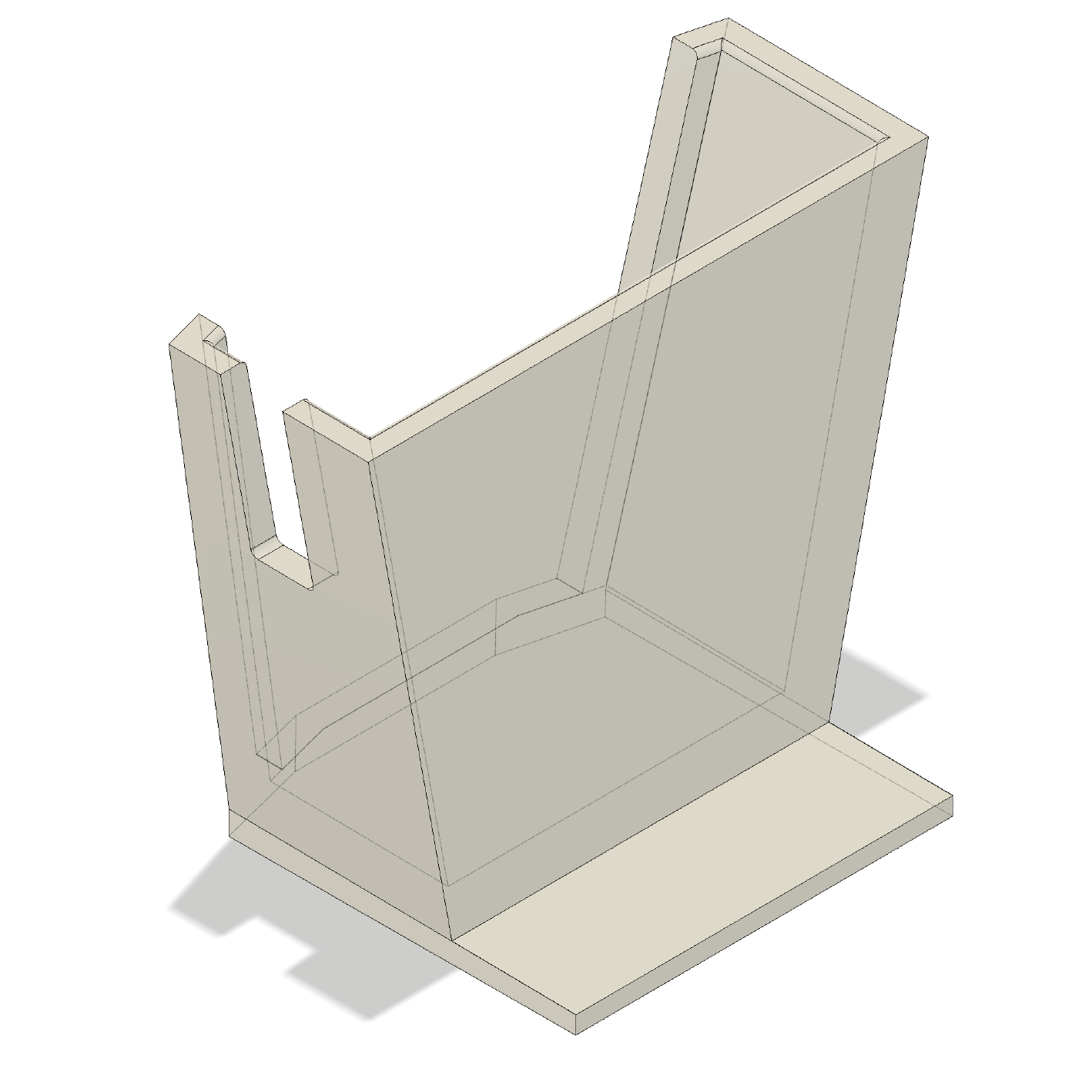 NuRad Self Stand/自立スタンド STL Data Download | Garage99 Online